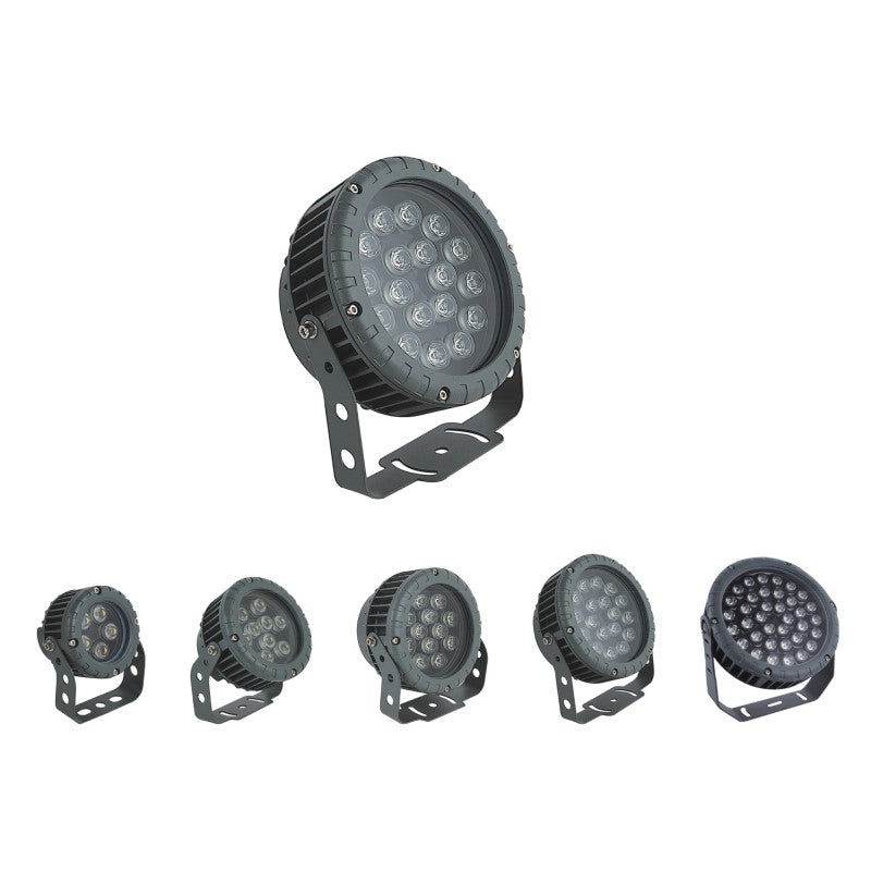 SL-CPL180 Round LED Flood Light – 5W-36W Waterproof Outdoor Lighting for Landscapes, Signage & Public Spaces-海智集-