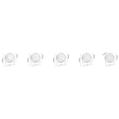 SL-CPL180 Round LED Flood Light – 5W-36W Waterproof Outdoor Lighting for Landscapes, Signage & Public Spaces-海智集-