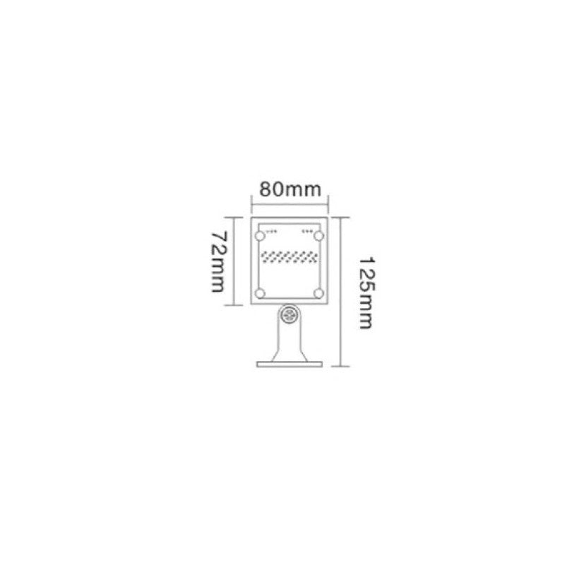SL-WWL80 LED Wall Washer Light – 72W Waterproof Outdoor Lighting for Buildings, Monuments & Architectural Accent-海智集-