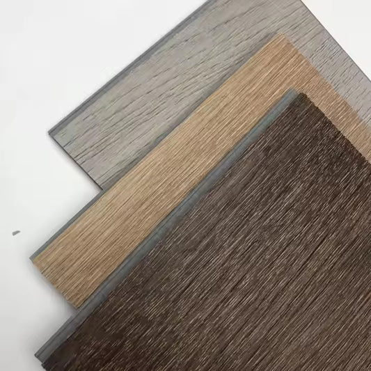8mm Vinyl Plank Flooring Waterproof Vinyl Textured Plastic Flooring EIR LVP SPC Piso-海智集-
