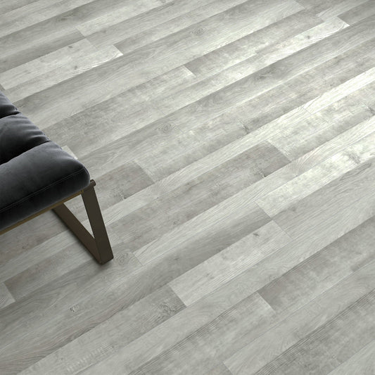 PVC Spc Floor Oak Fishbone Piso Quick Lock Stone Pattern Black Wood Vinyl Flooring-海智集-