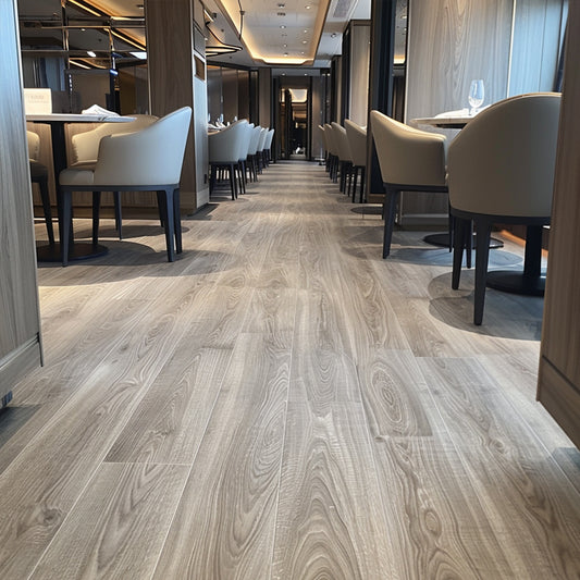 Virgin Material Unilin Click Plastic Tiles 5mm Pvc Spc Plank Vinyl Flooring Waterproof Piso-海智集-