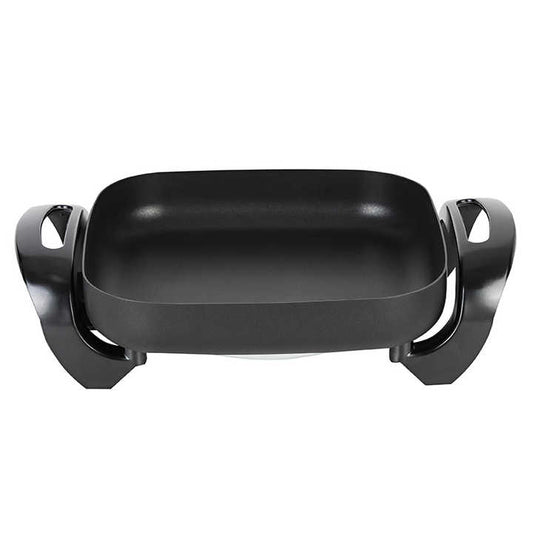 12 Inch Multifunctional Electric Fry Pan Factory Popular Non-Stick Kitchen 4L Aluminum Skillet for Household-海智集-