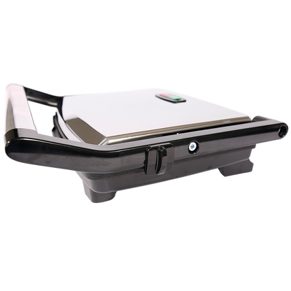 29x23cm Electric Indoor BBQ Grill Steak Maker Smokeless Waffle Panini Press Griddle Non-Stick PTFE Material for Household Use-海智集-