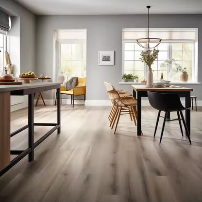 Waterproof Self-Adhesive SPC Flooring Tiles PVC Vinyl Linoleum for Hotels-Lenolium LVP LVT Plank-海智集-