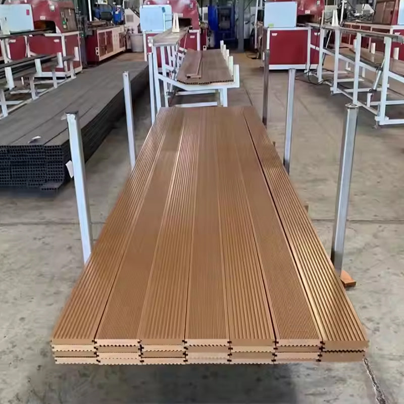 New Technology 3D Embossed Composite Exterior Pvc Wpc Decking Board for Outdoor Tiles-海智集-
