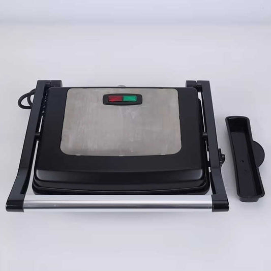 Factory Safety Double Sided Heating Steak Machine Open 180 Degree Uniform Heat Steak Machine Non-stick Coating Steak Machine-海智集-
