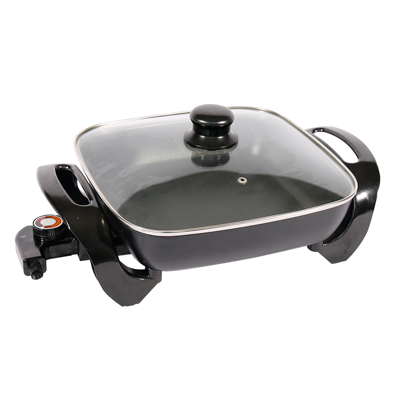 Super convenient ELECTRIC FRY PAN (DIE-CAST) : With overheat protection and a double-layer non-stick coating-海智集-