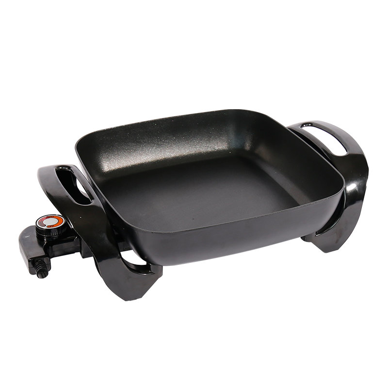 Super convenient ELECTRIC FRY PAN (DIE-CAST) : With overheat protection and a double-layer non-stick coating-海智集-
