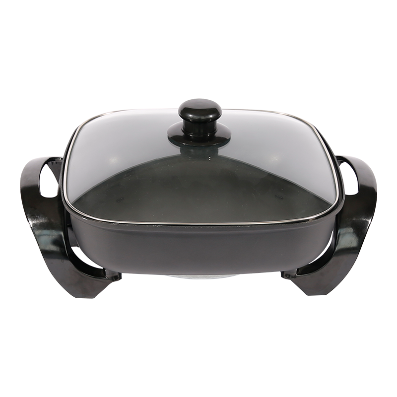 Overheat protection ELECTRIC FRY PAN (PUNCHING) : Convenient operation of double-layer coating