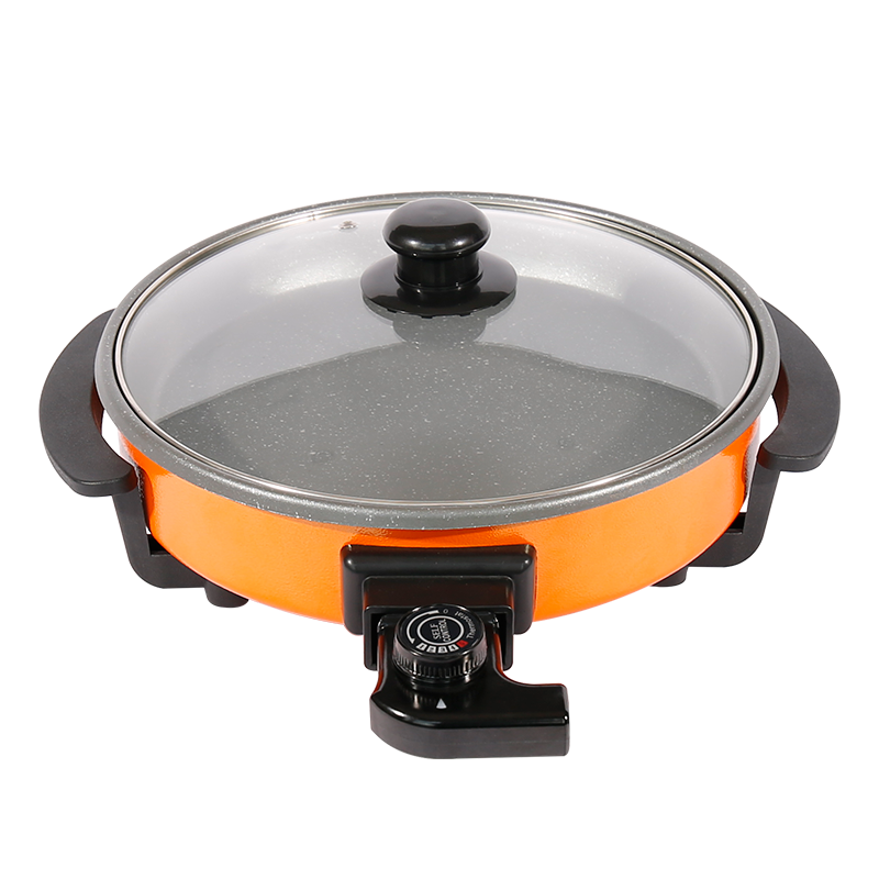 electric pizza pan XH-30B Family Pizza Maker, Includes Recipe Book & Pizza Cutter-海智集-