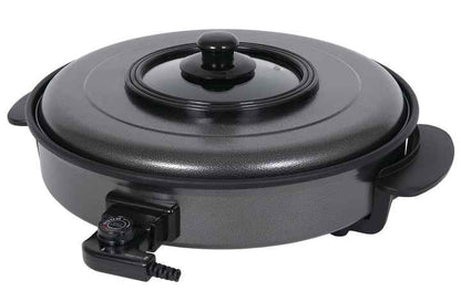 Electric Pizza Pan 46cm Flat Custom Logo ETL GS CE ROHS CB Approved New Cooking Electric Hot Sale Pizza pan for Household-海智集-