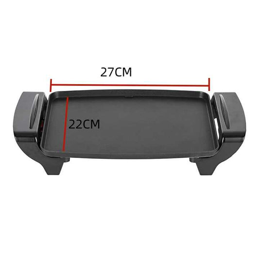 Factory Wholesale Multi-Purpose Electric Grill Pan Nonstick BBQ Smokeless Temperature Control Plancha for Household-海智集-