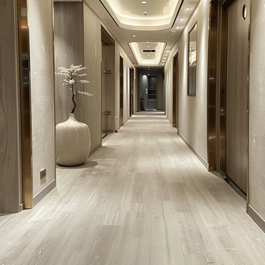 Waterproof Anti-slip Uniclick 5mm SPC Vinyl Laminate Flooring 0.5mm Wear Layer Engineered Timber-海智集-