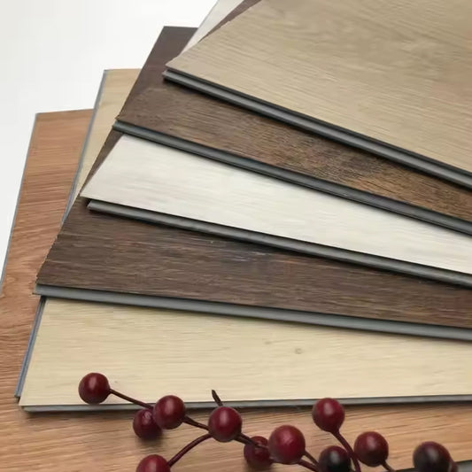 SPC Durable DIY Hybrid Vinyl Flooring Fireproof Waterproof PVC Anti slip Plastic Flooring Piso-海智集-