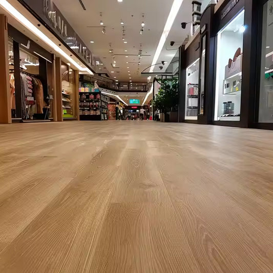Eco-Friendly Rigid Solid Polymer Core Waterproof Stone Plastic Composite Spc Lvt Vinyl Flooring-海智集-