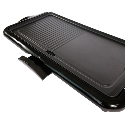 48 X 26 cm Hot Sale Die Cast Aluminum Electric Contact Grill Die Casting Non Stick BBQ Grills for Household-海智集-