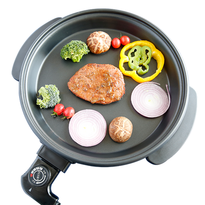 electric pizza pan XH-30A Electric Pizza Maker Machine , Adjustable Temp & Timer, Fast 10-Min Baking for Homemade Pizza, Panini, Flatbread-海智集-