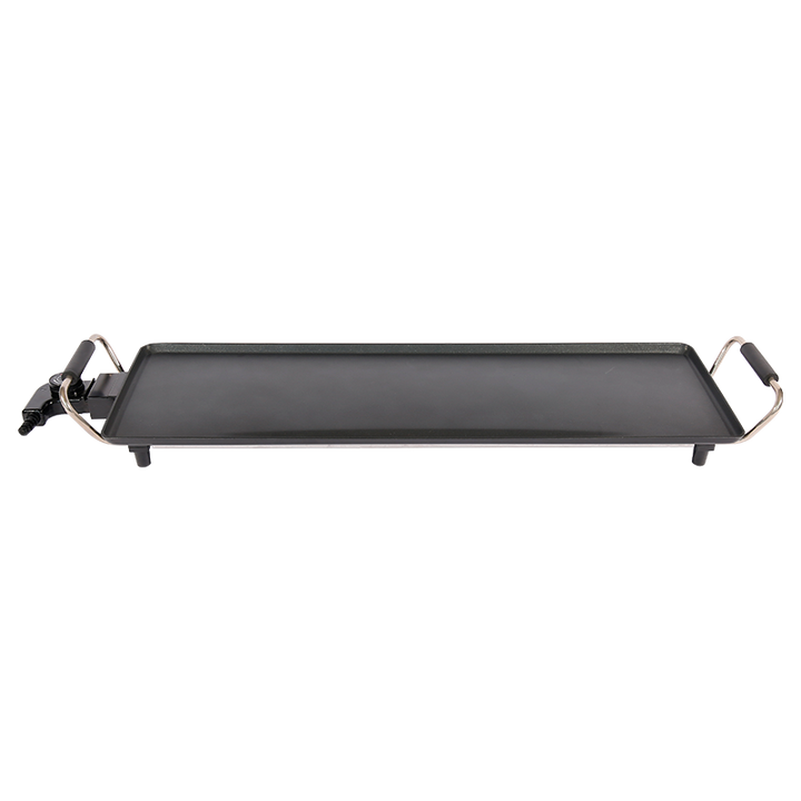Smokeless Wholesale Functional Aluminum Teppanyaki Grill BBQ Grill With Oil Tray for Household-海智集-