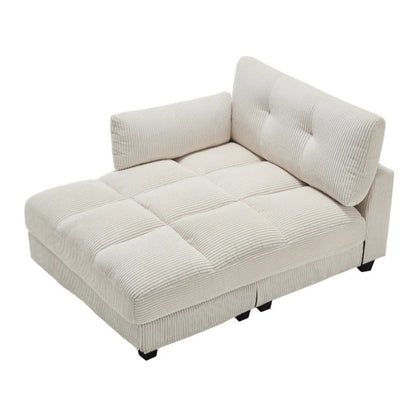 UNITED WE WIN Sleeper Sofa Couch Bed,Oversized Chaise Lounge Chair Cozy Cloud Couch-海智集-Default-