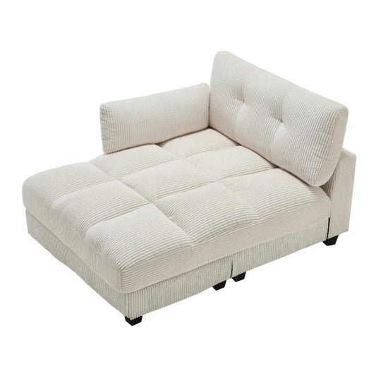 UNITED WE WIN Sleeper Sofa Couch Bed,Oversized Chaise Lounge Chair Cozy Cloud Couch-海智集-Default-