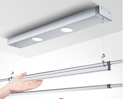 Generation Small Single Rod Intelligent Remote Control Electric Lifting Clothes Dryer Balcony Lifting Clothes Rack-海智集-