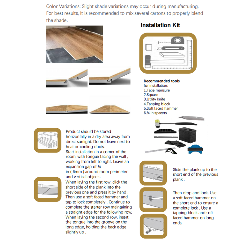 Wood-plastic composite flooring WPC-B376: The foamed core material is quiet and comfortable, easy to maintain and remains as good as new for a long time-海智集-