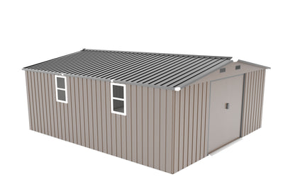 Campcraft 0.25mm color steel plate, surface protective film, Two daylight Windows, A practical and thoughtful gift,two colors can be freely selected storage sheds-海智集-Default-