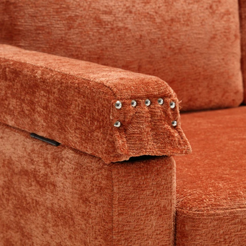 UNITED Sectional Sofa Reversible Sectional Sleeper Sectional Sofa with Storage Chaise-海智集-Default-