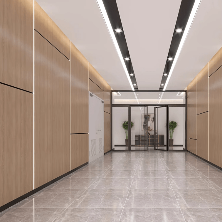 All - Aluminum Wall Panels Together with Aluminum Alloy Honeycomb Panels - Shape Ideal Decoration Spaces for Ceilings and Walls - 海智集