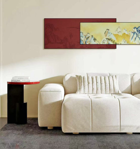 Decorative Art-Landscape Painting - Gold and Jade-海智集-