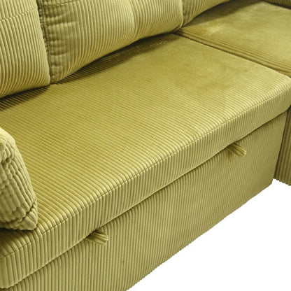 UNITED WE WIN-Furniture, modular L-shaped sofa, modular long sofa with reversible chaise lounge, Sofa bed, Sleeper sofa, modular sofa combination with storage seats.-海智集-Default-