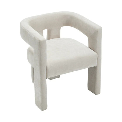 Campcraft Contemporary Designed Fabric Upholstered Accent/Dining Chair /Barrel Side Chairs Kitchen Armchair for Living Room 2PC/SET-海智集-Default-