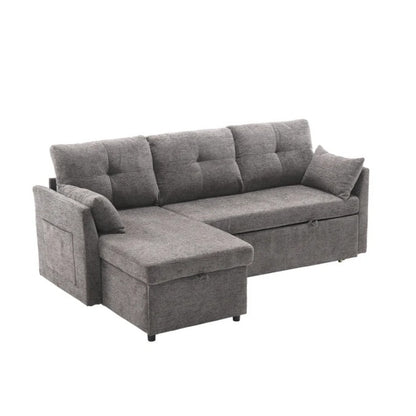 UNITED WE WIN-Furniture, modular L-shaped sofa, modular long sofa with reversible chaise lounge, Sofa bed, Sleeper sofa, modular sofa combination with storage seats.-海智集-Default-