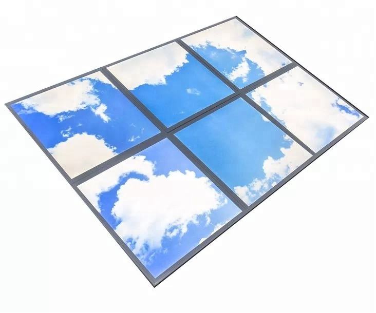 Blue Sky Recessed Led Panel Light Ceiling Lamp Fake Window - 海智集