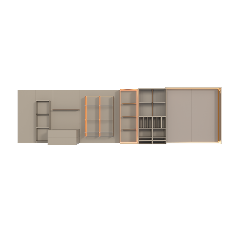 UBON FRER Modular Wall System | Bespoke Sizing | Integrated Smart LED Technology-海智集-