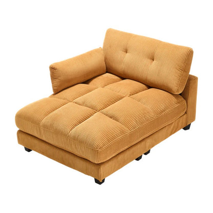 UNITED WE WIN Sleeper Sofa Couch Bed,Oversized Chaise Lounge Chair Cozy Cloud Couch-海智集-Default-