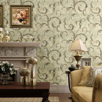 Swaying and shining Wallpaper: A fashionable choice for a European-style living room-海智集-