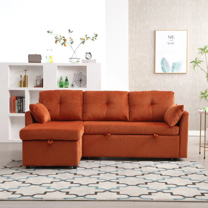 UNITED WE WIN-Furniture, modular L-shaped sofa, modular long sofa with reversible chaise lounge, Sofa bed, Sleeper sofa, modular sofa combination with storage seats.-海智集-Default-