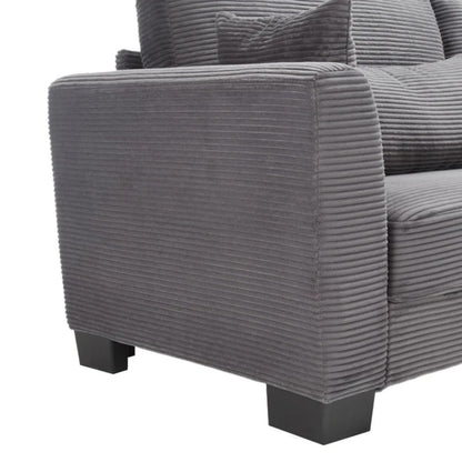 UNITED Modular Sectional Sofa L Shaped Modular Couch with Reversible Chaise Modular Sofa Sectional Couch with Storage Seats-海智集-Default-