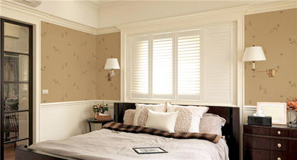 Orchid quality and scholarly Fragrance Wallpaper: A classical space created by Linxiu wall fabric-海智集-