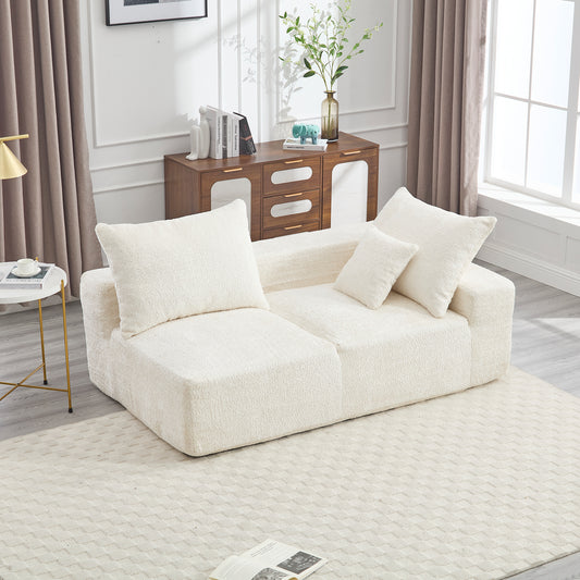 UNITED WE WIN Exquisite fabric technology, intimate two-person design, lazy leisure sitting, free combination of flexible and changeable, a wide range of scene applicability of the sofa-海智集-Default-