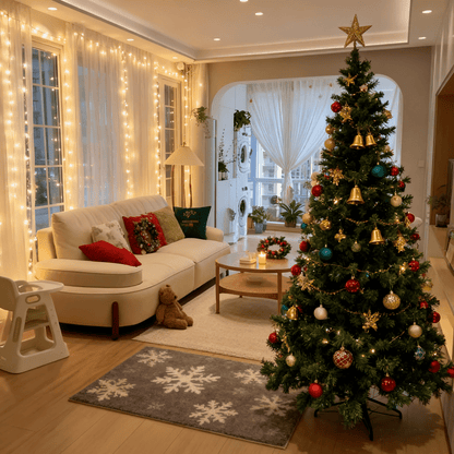Click Pvc Plastic Flooring for a Festive Christmas! 1mm Parquet Pvc Spc Flooring, LVP Vinyl Plank Flooring That Brings Christmas Cheer! - 海智集