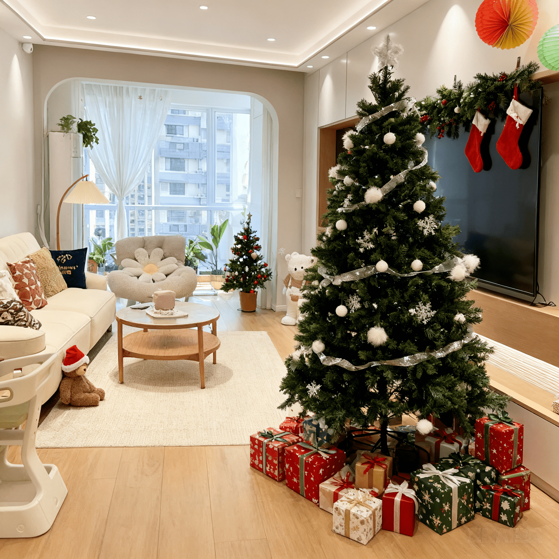 Click Pvc Plastic Flooring for a Festive Christmas! 1mm Parquet Pvc Spc Flooring, LVP Vinyl Plank Flooring That Brings Christmas Cheer! - 海智集