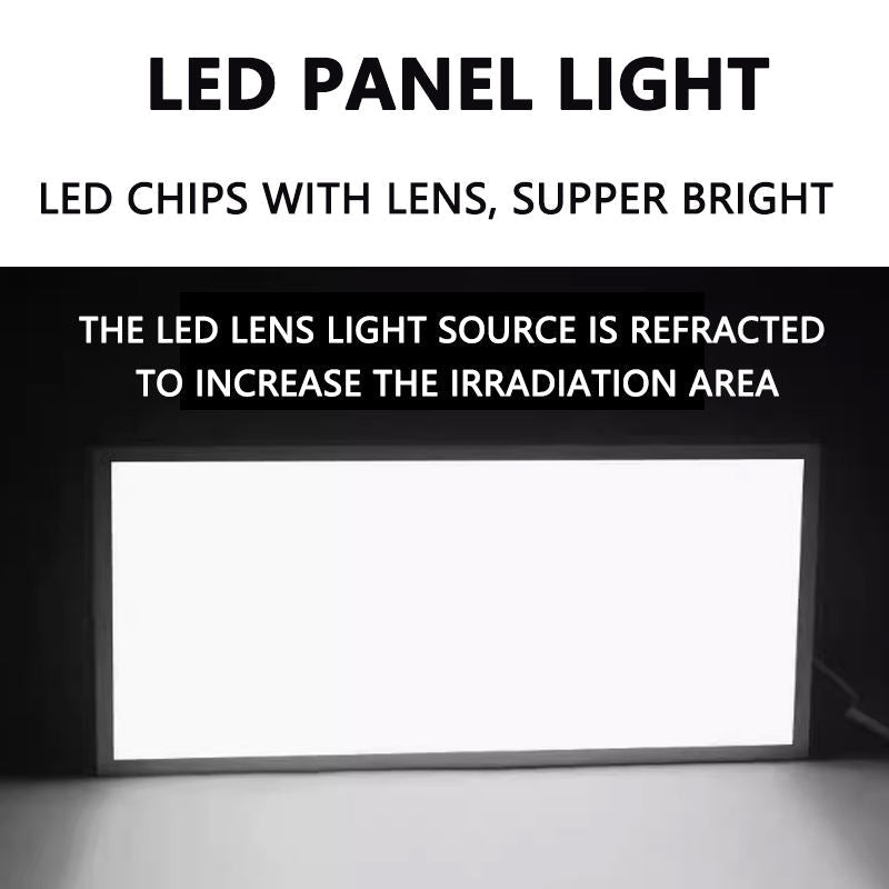Commercial 36W LED Panel Light 30x120 Flat Panels 3000K 6500K Temperature Modern Square IP44 Rating 5 Years Warranty for Home - 海智集