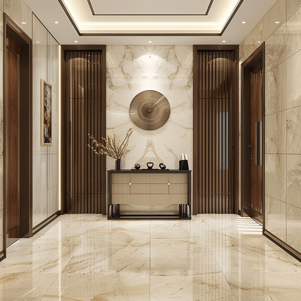 Creative Beautiful Wood Accent Wall Panels for Your Living Room Floor - to - ceiling Wooden Wall Panels - 海智集