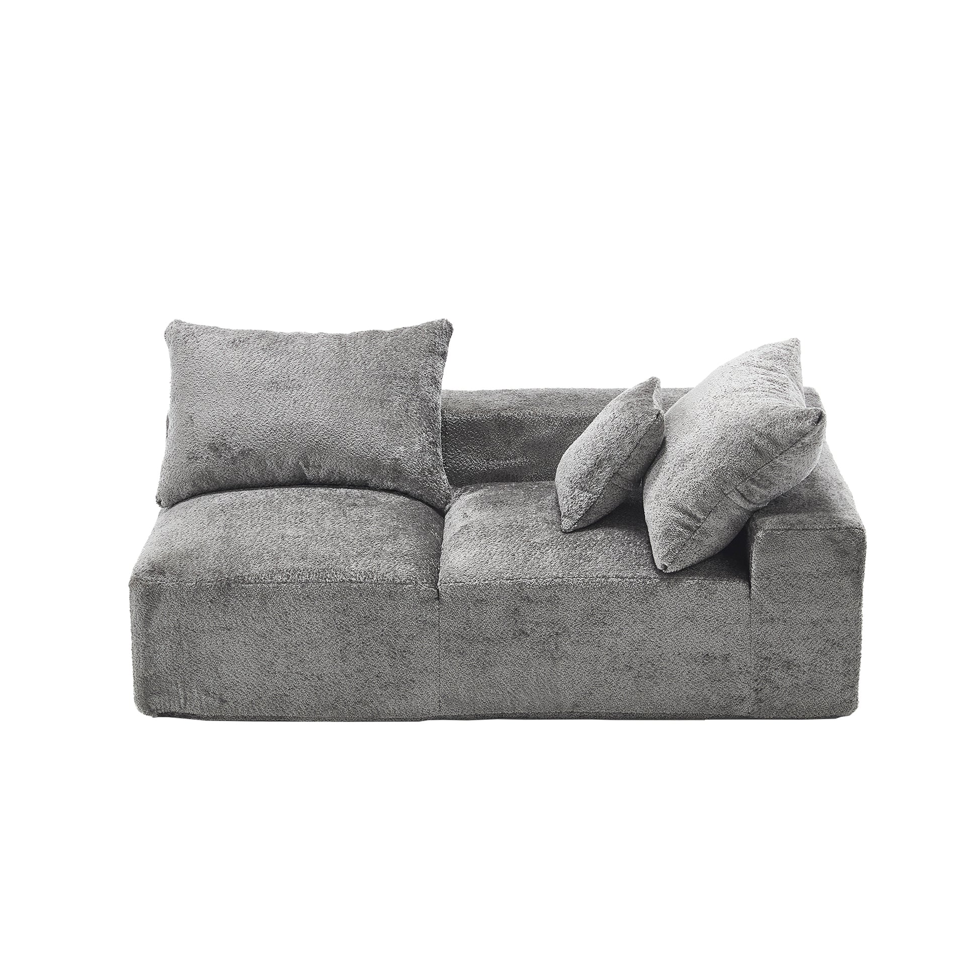 UNITED WE WIN Exquisite fabric technology, intimate two-person design, lazy leisure sitting, free combination of flexible and changeable, a wide range of scene applicability of the sofa-海智集-Default-
