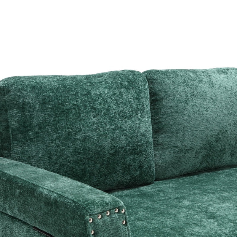 UNITED Sectional Sofa Reversible Sectional Sleeper Sectional Sofa with Storage Chaise-海智集-Default-