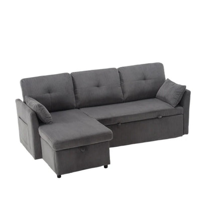 UNITED WE WIN-Furniture, modular L-shaped sofa, modular long sofa with reversible chaise lounge, Sofa bed, Sleeper sofa, modular sofa combination with storage seats.-海智集-Default-