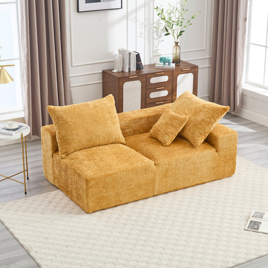 UNITED WE WIN  Exquisite fabric technology, intimate two-person design, lazy leisure sitting, free combination of flexible and changeable, a wide range of scene applicability of the sofa